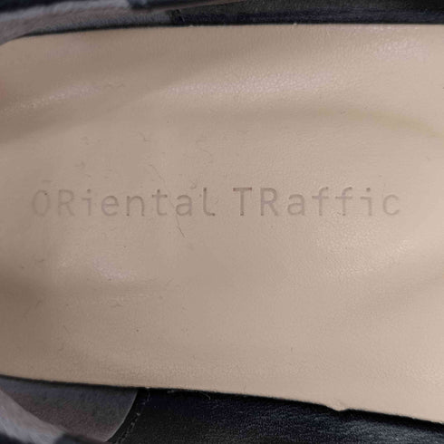 オリエンタルトラフィック ORiental TRaffic 跳べるパンプス メタリックラインヒール レディース JPN:38