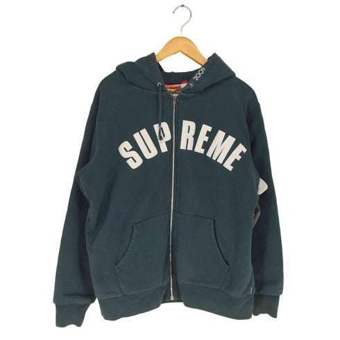 シュプリーム Supreme 09AW arch logo zip up hoodie メンズ L