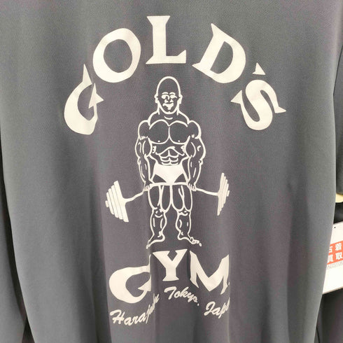 フロントプリント ロングスリーブ Tシャツ メンズ XL