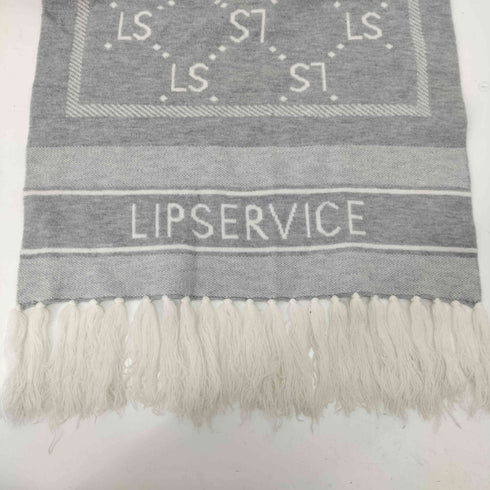 リップサービス LIP SERVICE LSモノグラムマフラー レディース FREE