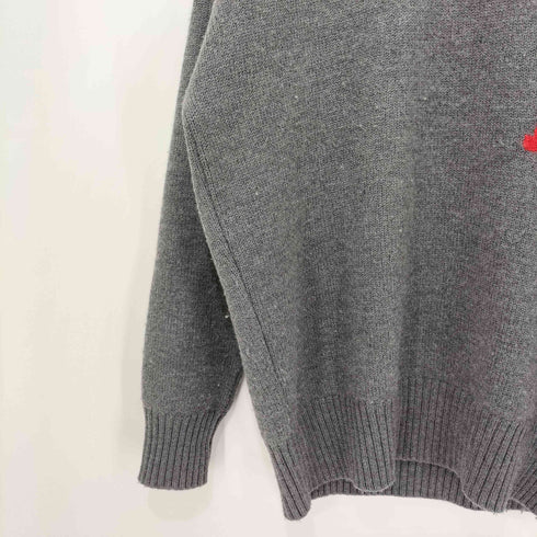 アミアレクサンドルマテュッシ AMI ALEXANDRE MATTIUSSI Turtle Neck Heart Logo Wool Kini ハートロゴ タートルネック ニット セーター メンズ import:S