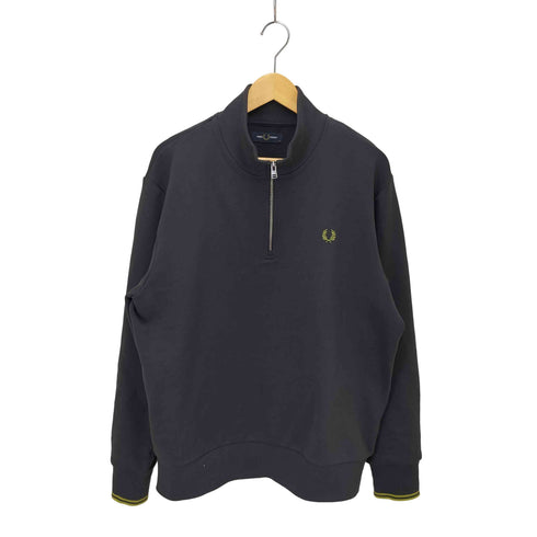 フレッドペリー FRED PERRY HALF ZIP SWEATSHIRT メンズ JPN:XL