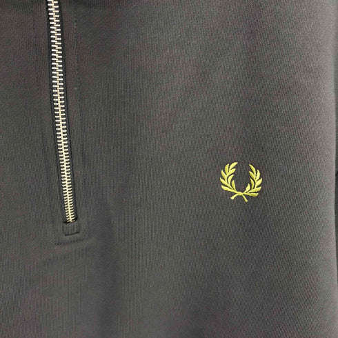 フレッドペリー FRED PERRY HALF ZIP SWEATSHIRT メンズ JPN:XL
