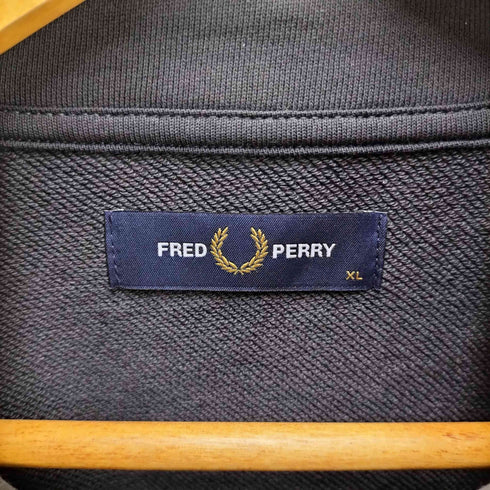 フレッドペリー FRED PERRY HALF ZIP SWEATSHIRT メンズ JPN:XL