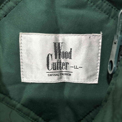 Wood Cutter ダウンライナー付 A-2型 ナイロン スタンドカラー ジップアップ ブルゾン メンズ LL