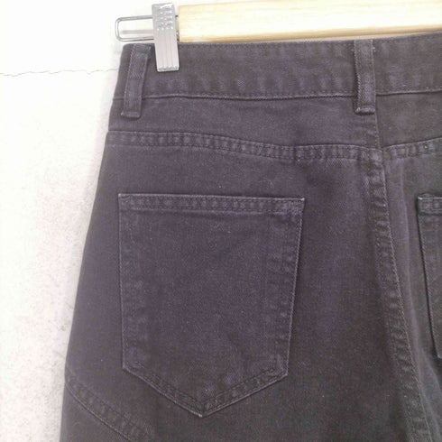 ベルトダメージデザインデニムパンツ Y2K レディース JPN:M