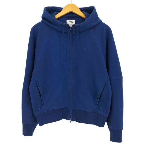 ワイスリー Y-3 ロゴプリント ダブルジップ パーカー メンズ JPN:S