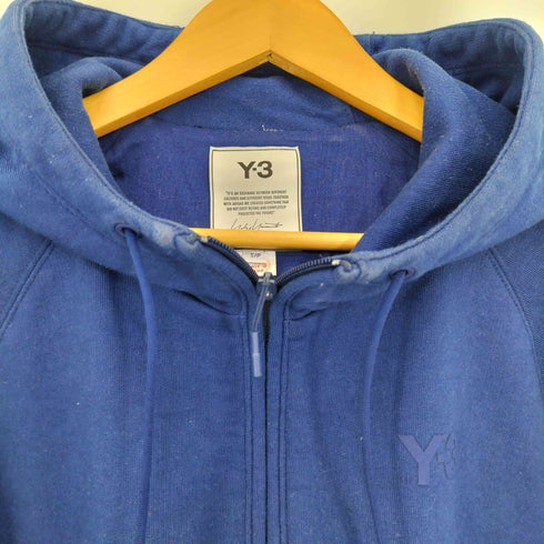 ワイスリー Y-3 ロゴプリント ダブルジップ パーカー メンズ JPN:S