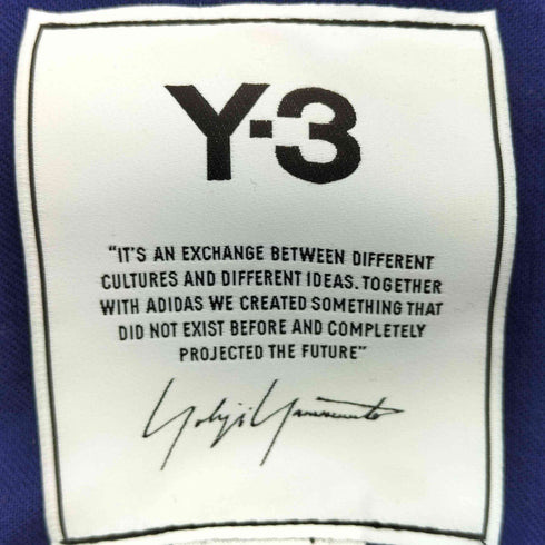 ワイスリー Y-3 ロゴプリント ダブルジップ パーカー メンズ JPN:S