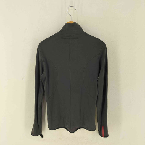 プラダ PRADA 00S ハーフジップトップス メンズ import:S