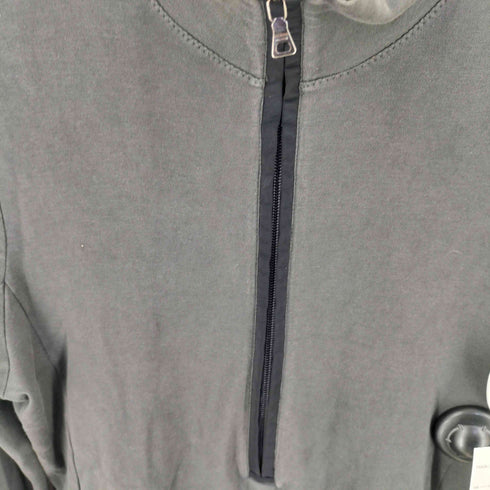 プラダ PRADA 00S ハーフジップトップス メンズ import:S