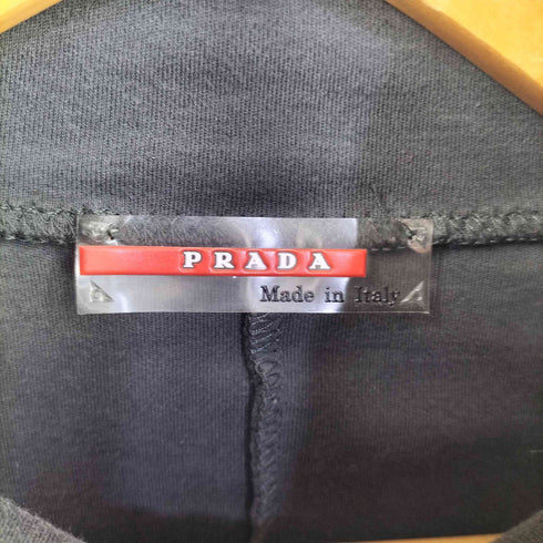 プラダ PRADA 00S ハーフジップトップス メンズ import:S