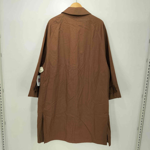 ユニクロユー UNIQLO U ステンカラーコート ブラウン Sサイズ メンズ JPN:S