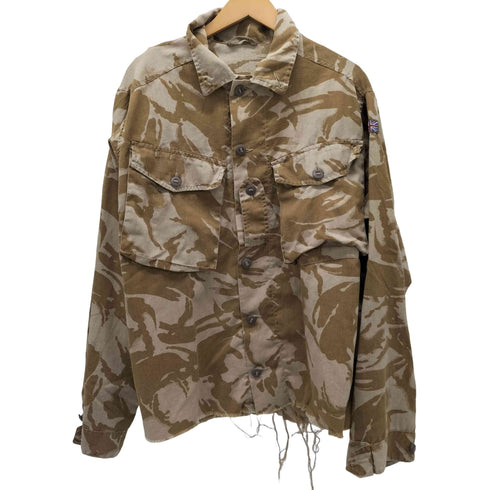 ブリティッシュアーミー BRITISH ARMY イギリス軍 英国 迷彩 デザートDPMカモフラージュ トロピカル コンバット ジャケット メンズ