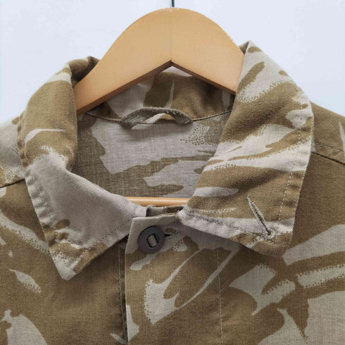 ブリティッシュアーミー BRITISH ARMY イギリス軍 英国 迷彩 デザートDPMカモフラージュ トロピカル コンバット ジャケット メンズ