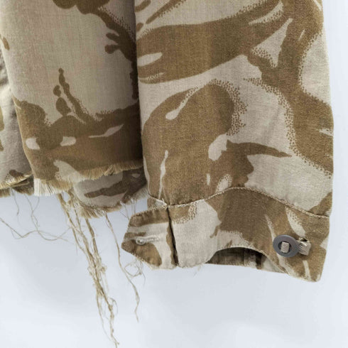 ブリティッシュアーミー BRITISH ARMY イギリス軍 英国 迷彩 デザートDPMカモフラージュ トロピカル コンバット ジャケット メンズ