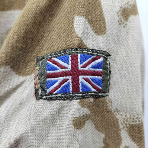 ブリティッシュアーミー BRITISH ARMY イギリス軍 英国 迷彩 デザートDPMカモフラージュ トロピカル コンバット ジャケット メンズ