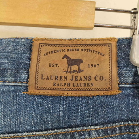 ローレンジーンズカンパニー LAUREN JEANS COMPANY ビジュー付き デニムパンツ レディース 6
