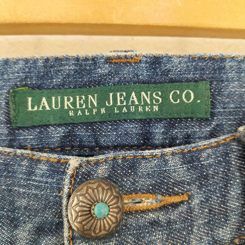 ローレンジーンズカンパニー LAUREN JEANS COMPANY ビジュー付き デニムパンツ レディース 6