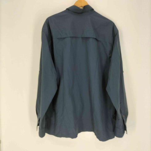 エディーバウアー Eddie Bauer リップストップ L/S ナイロン ワークシャツ メンズ 2XL