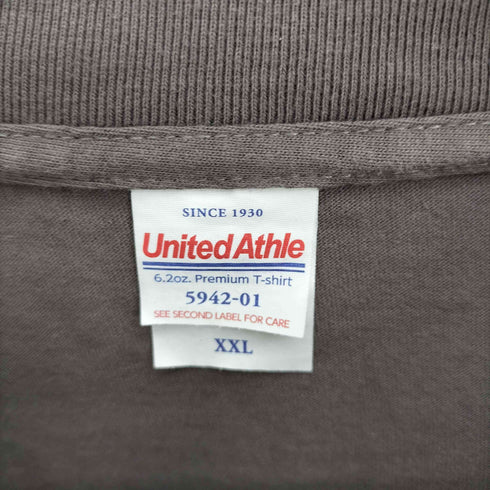 ユナイテッドアスレ UNITED ATHLE アメリカ雑誌 リプリント S/S クルーネック Tシャツ メンズ XXL
