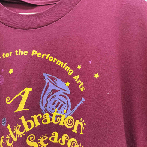 90s A Celebration season 96・97 Macomb Center for the Performing Arts クルーネックTシャツ メンズ