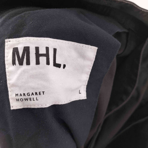 エムエイチエル MHL. WASHED COMPACT COTTON PT ウォッシュド コンパクト コットン パンツ メンズ JPN:L