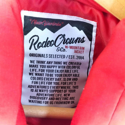 ロデオクラウンズ RODEO CROWNS High Mountain ジャケット レディース JPN:M