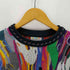 クージー COOGI マルチカラー 3Dニット セーター メンズ import:S