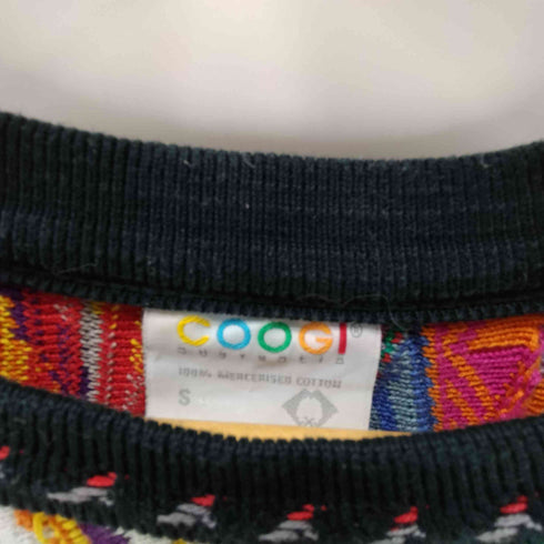 クージー COOGI マルチカラー 3Dニット セーター メンズ import:S