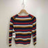 ジョンスメドレー JOHN SMEDLEY クルーネック ボーダー セーター レディース import:M