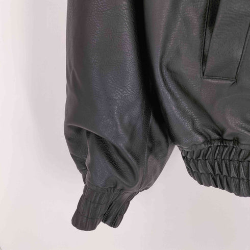 ザラ ZARA リバーシブル フェイクレザージャケット メンズ import:XL