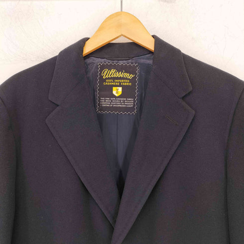 CLOTHCRAFT USA製 カシミヤ100 ダブルポケット ロング 3Bチェスターコート メンズ