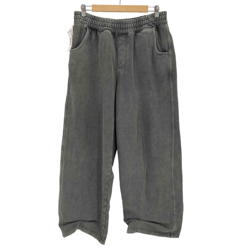 ザラ ZARA ウォッシュ加工ワイドスウェットパンツ メンズ JPN:XL