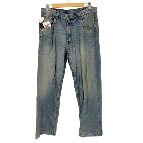 ザラ ZARA BUGGY FIT ウォッシュド加工デニム メンズ 44