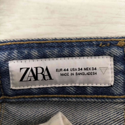 ザラ ZARA BUGGY FIT ウォッシュド加工デニム メンズ 44