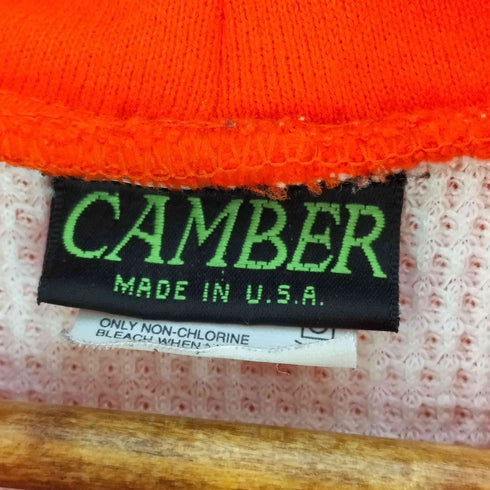 キャンバー CAMBER 90S USA製 ダブルフェイス ジップパーカー メンズ import:M
