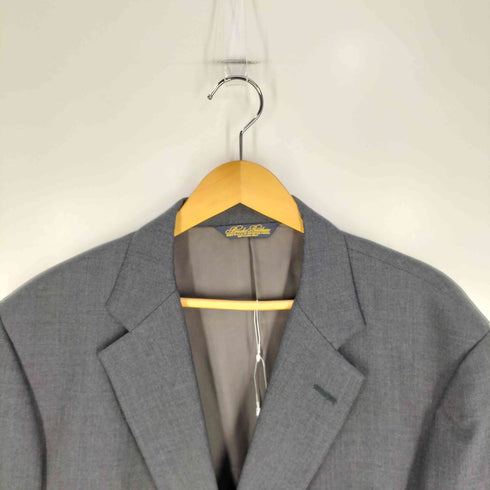 ブルックスブラザーズ BROOKS BROTHERS MAKERS 80-90S USA製 三角タグ ウール 2B シングルブレスト テーラードジャケット メンズ US:44