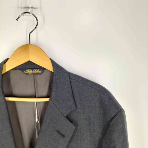 ブルックスブラザーズ BROOKS BROTHERS MAKERS 80-90S USA製 三角タグ ウール 2B シングルブレスト テーラードジャケット メンズ US:44