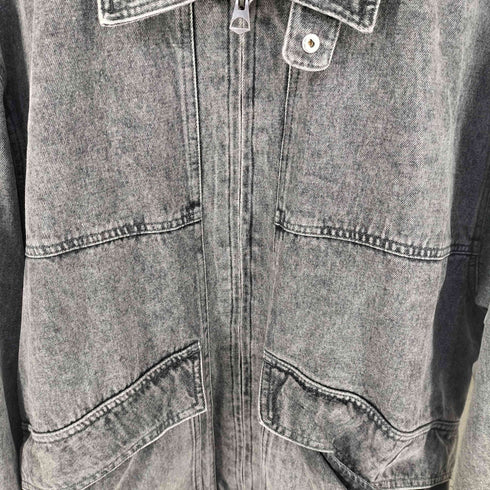 AUTHENTIC Makes Style デニムジップアップジャケット メンズ FREE