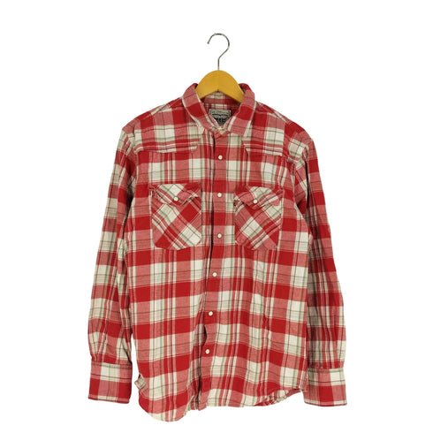リーバイス Levis チェック ウエスタン ネルシャツ メンズ import:XL