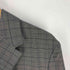 ジャンニヴェルサーチ GIANNI VERSACE 80-90S イタリア製 グラフチェック シアー ウール 4B テーラードジャケット メンズ import:M
