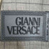 ジャンニヴェルサーチ GIANNI VERSACE 80-90S イタリア製 グラフチェック シアー ウール 4B テーラードジャケット メンズ import:M