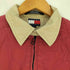 トミーヒルフィガー TOMMY HILFIGER 90S~00S アームワッペン ハーフジップ プルオーバーシャツ メンズ import:L
