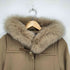 シップス SHIPS FUR DUFFLE COAT カシミヤ混 ウールナイロンダッフルコート レディース JPN:36