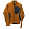 レイ REI 90S カナダ製 裏地フリース ポリ ナイロン テック フルジップ シェル ジャケット 裾ドローコード メンズ import:S