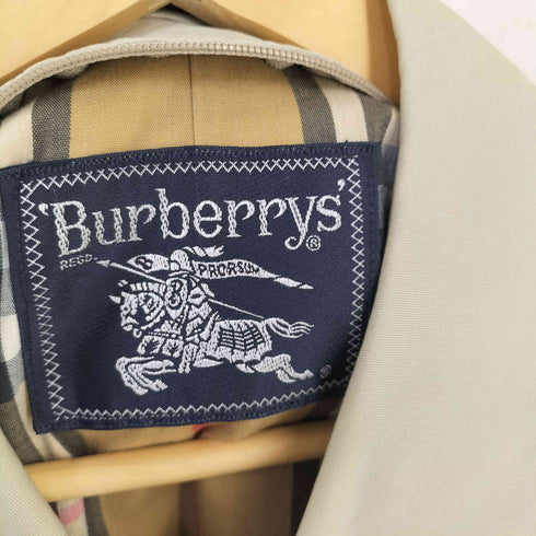 バーバリーズ BURBERRYS 裏地ノバチェック 比翼ステンカラー メンズ 90 180