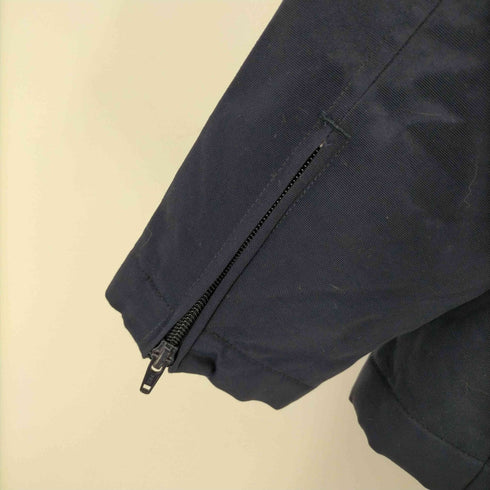 ギャップ Gap 00S 02AW OLD 紺タグ 裏地フリース ナイロン Warm-Up Jacket ウォームアップ ジャケット ブルゾン 袖ジップ メンズ import:S