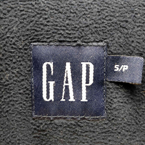 ギャップ Gap 00S 02AW OLD 紺タグ 裏地フリース ナイロン Warm-Up Jacket ウォームアップ ジャケット ブルゾン 袖ジップ メンズ import:S