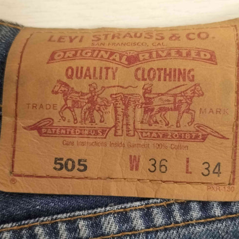 リーバイス Levis 90S 97年 フィリピン製 505 ジップフライデニム メンズ W36/L34